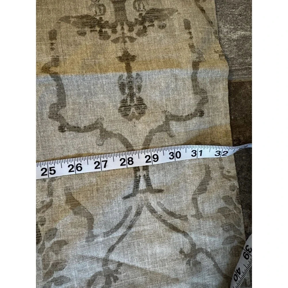 Restoration Hardware RH Italian Vintage Trellis Standard Pillow Sham Italy, (2)
